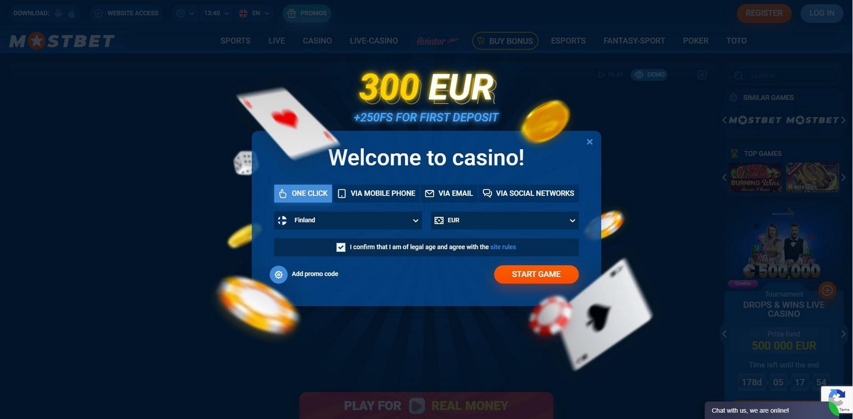 Aplikace Mostbet pro iOS a Android